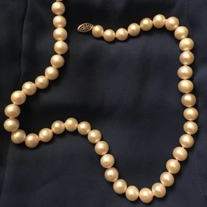 Cultured Freshwater Pearl Necklace 925 Strl Silver